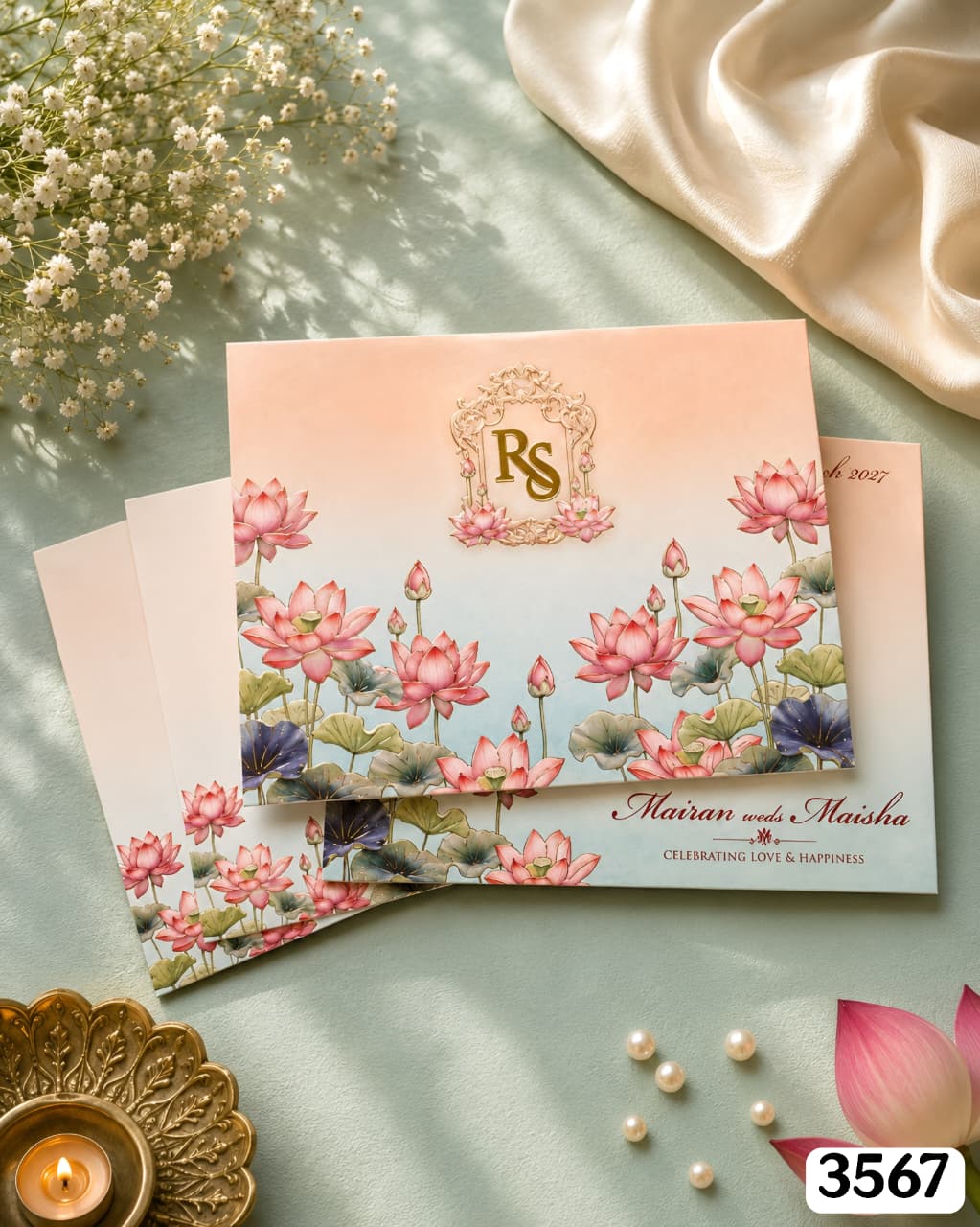 Lotus Blossom Pastel Suite