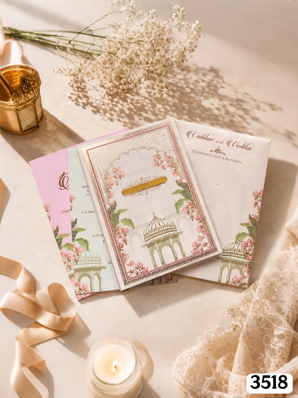 VF3518 Cream Architectural Pavilion Arch Suite
