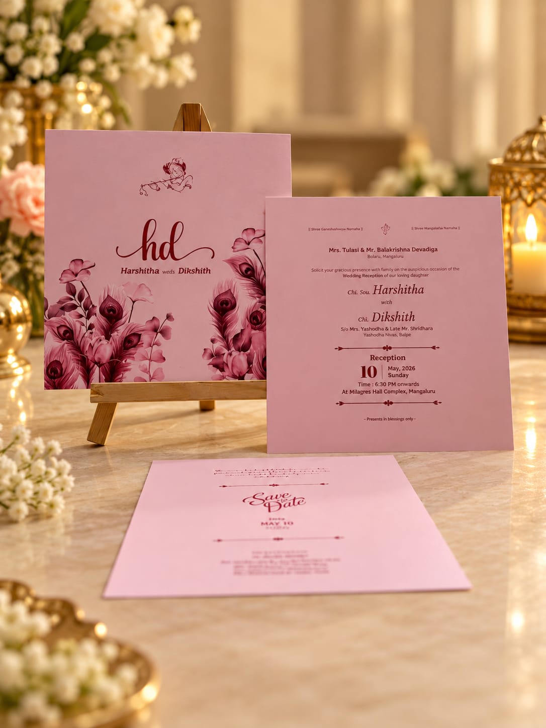 Citymart Customised Wedding Invitation 03