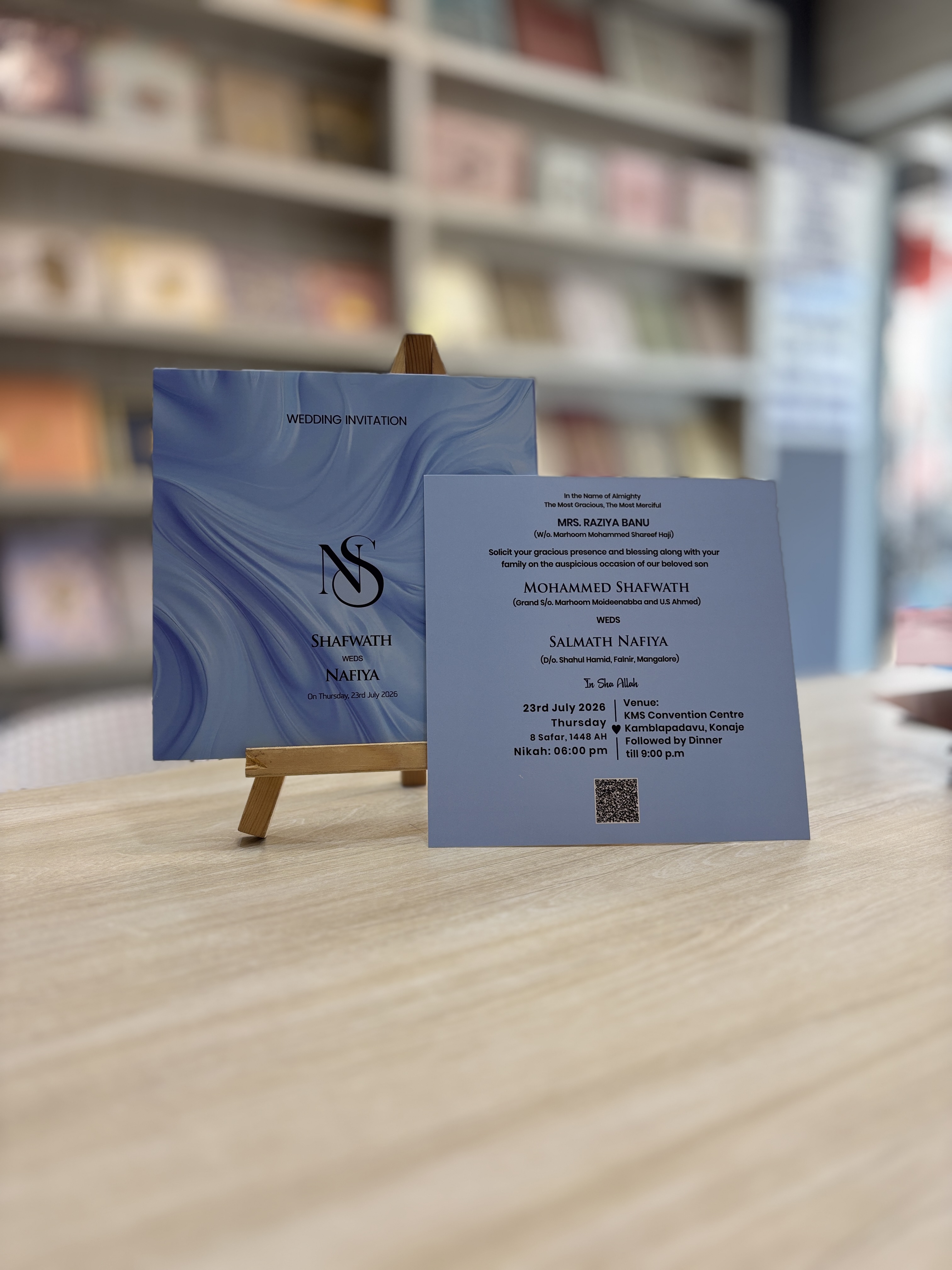 Citymart Customised Wedding Invitation 01