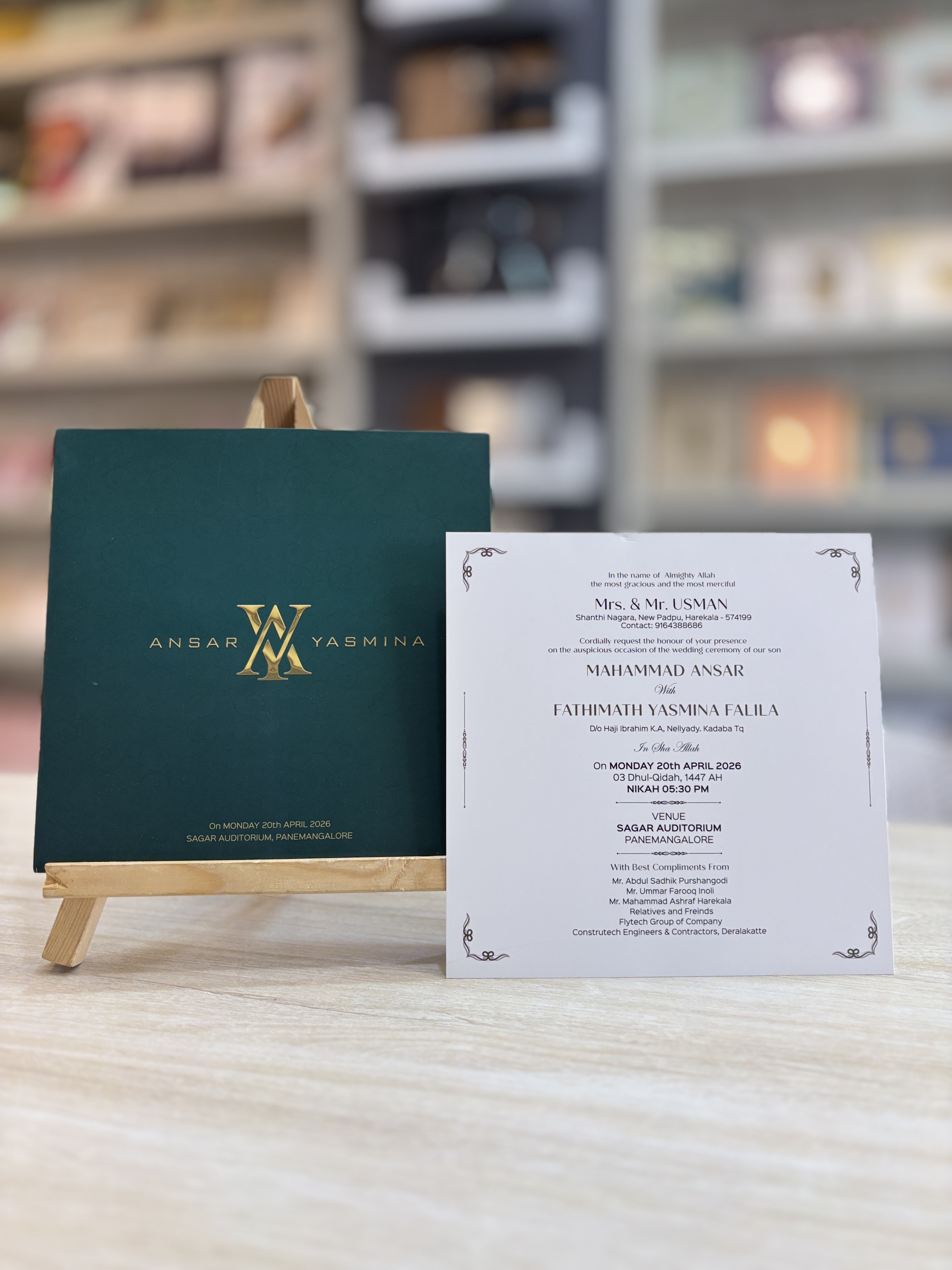 Citymart Customised Wedding Invitation 08