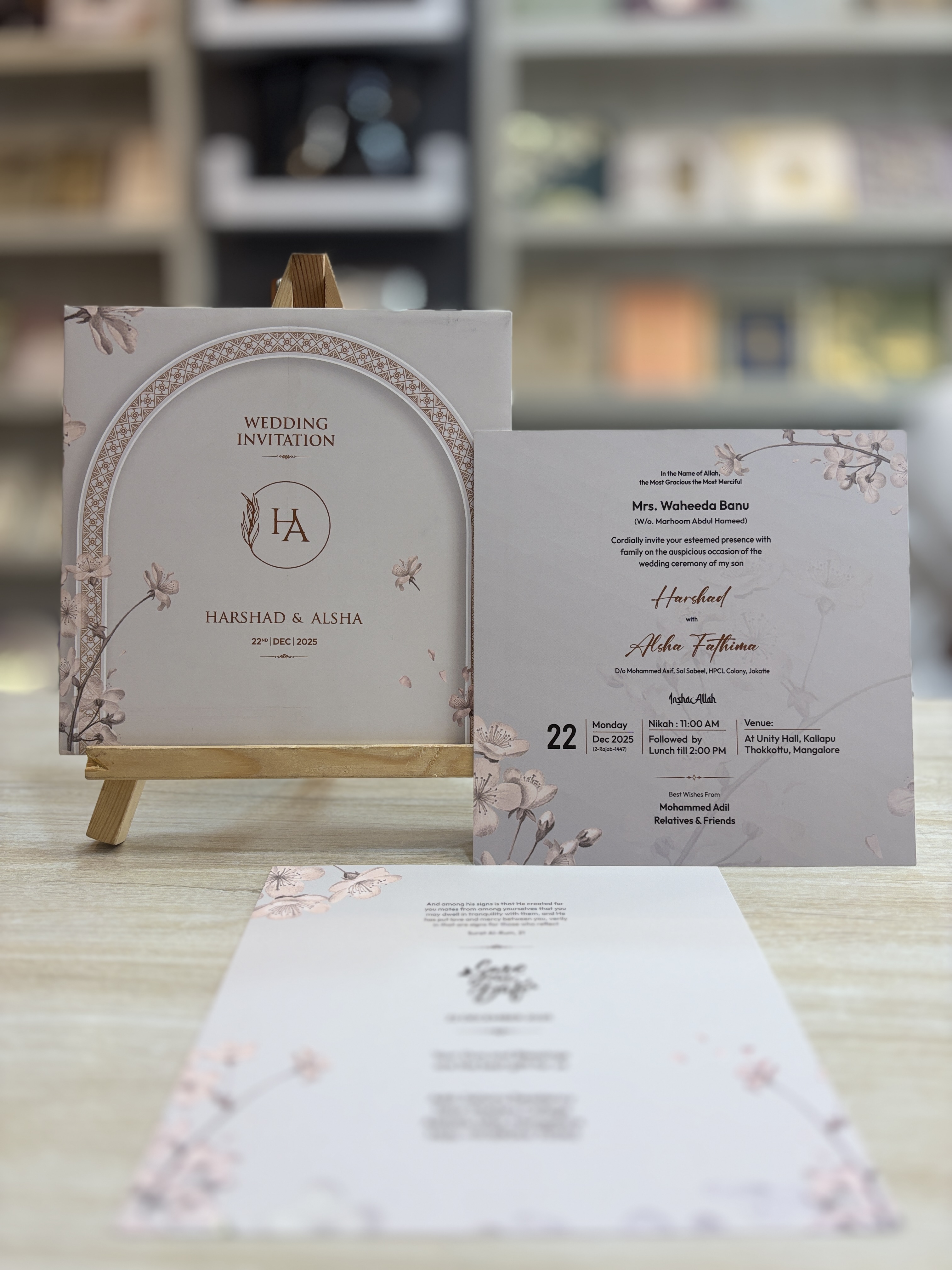 Citymart Customised Wedding Invitation 09