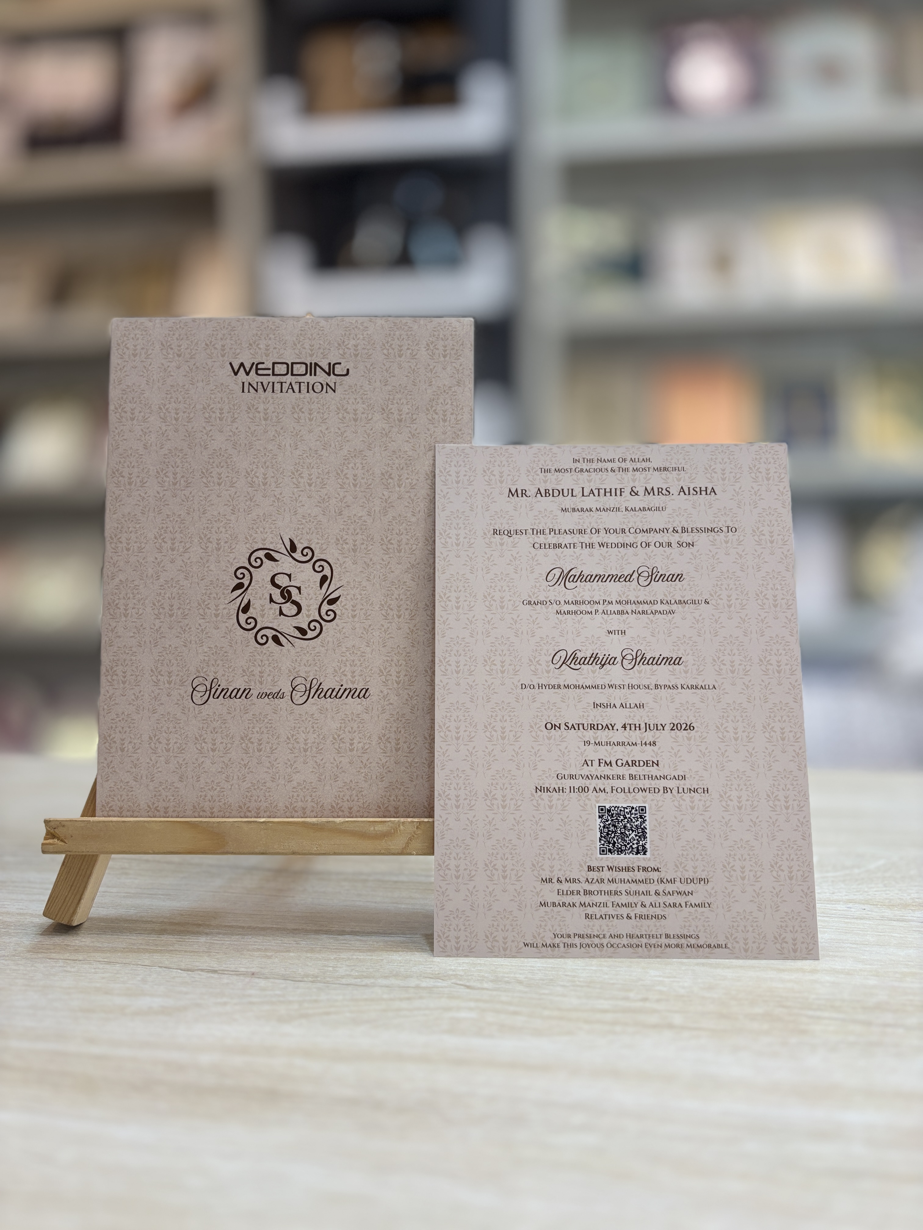 Citymart Customised Wedding Invitation 10