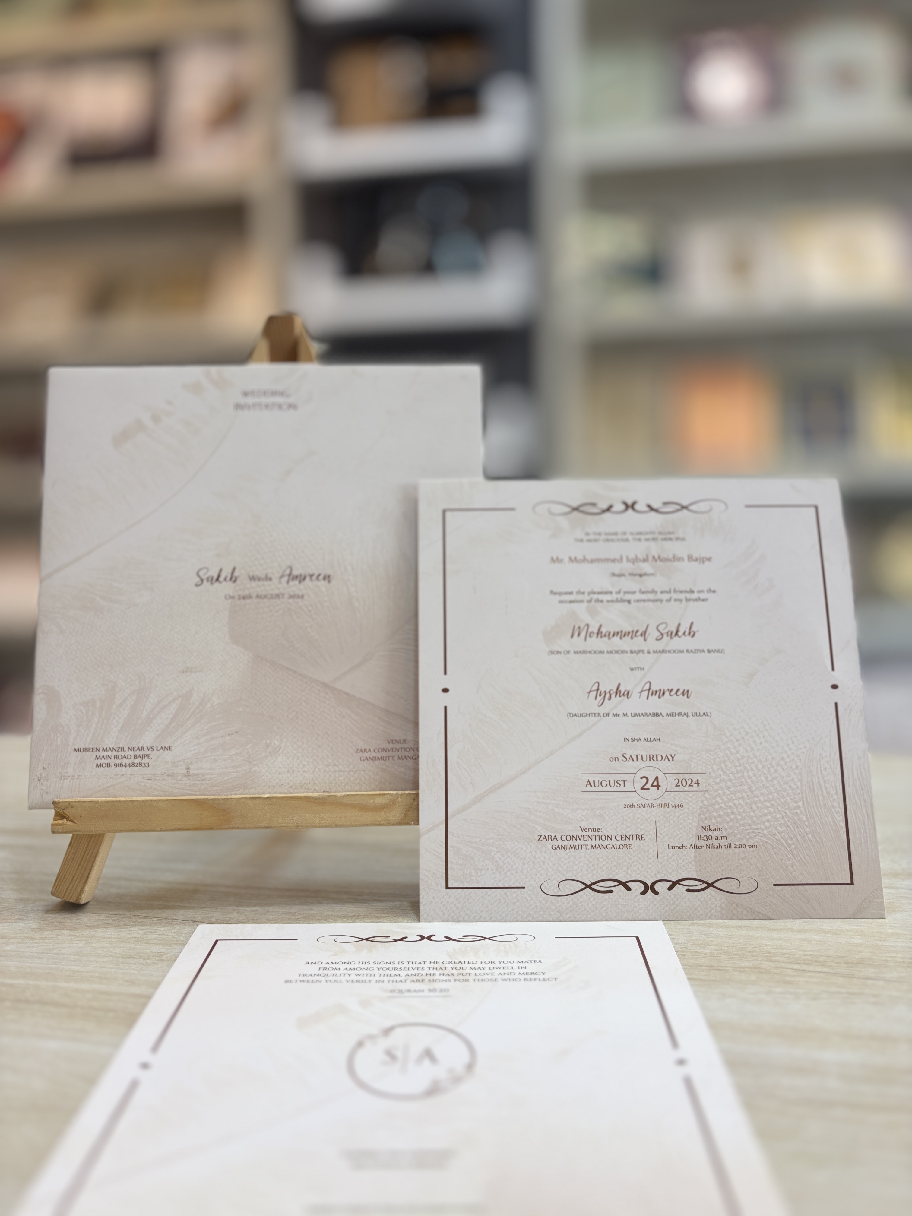 Citymart Customised Wedding Invitation 12