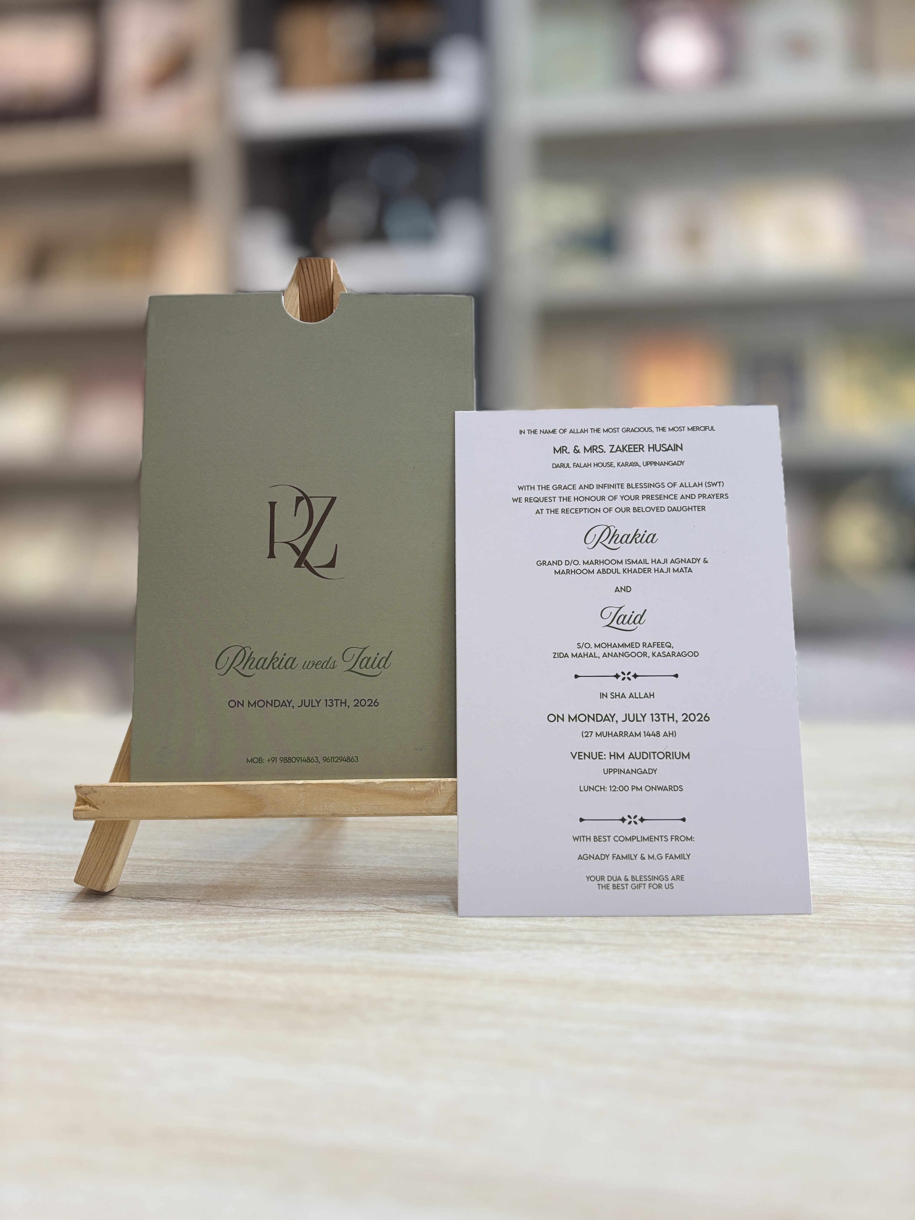 Citymart Customised Wedding Invitation 27