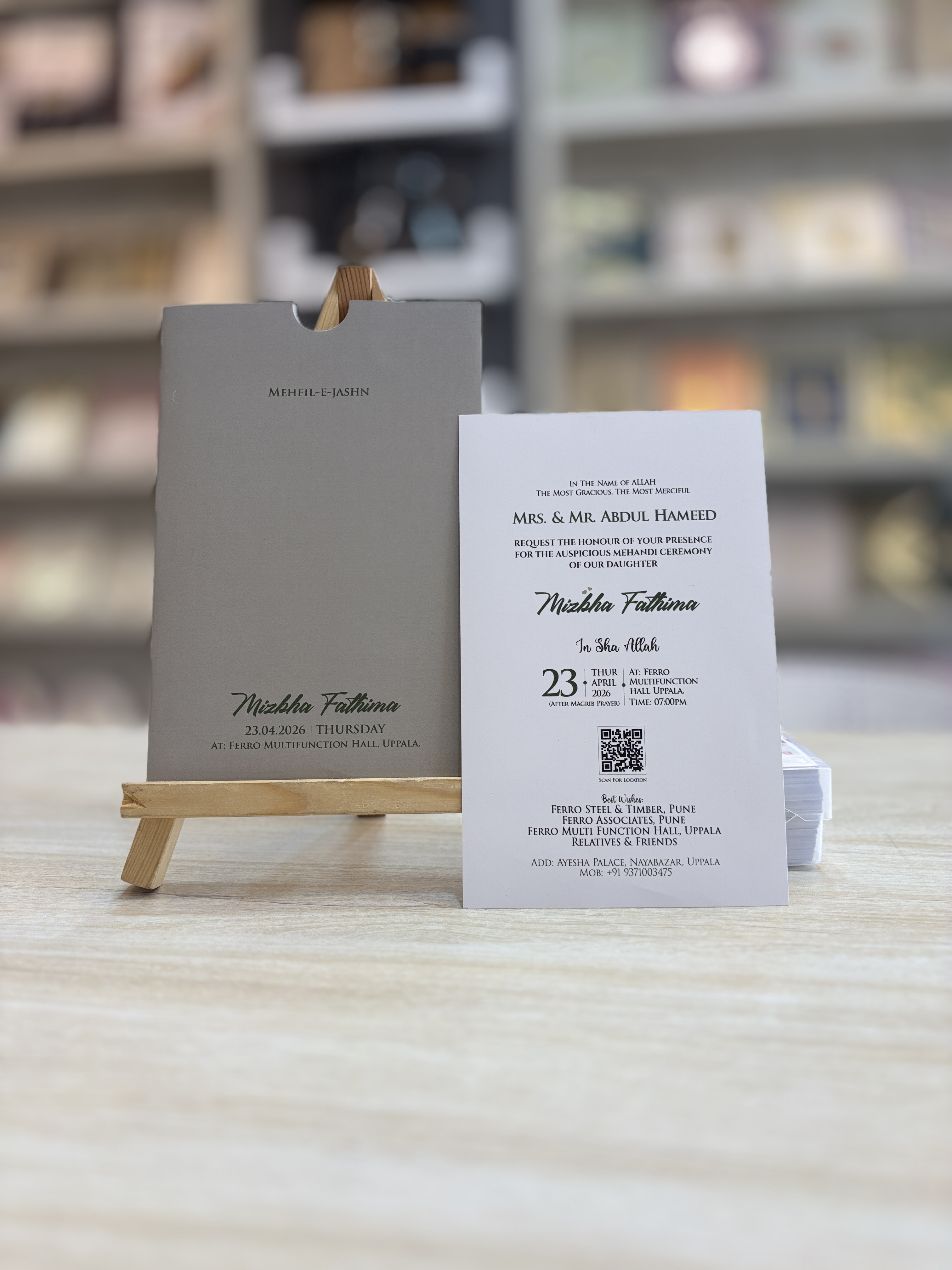 Citymart Customised Wedding Invitation 28