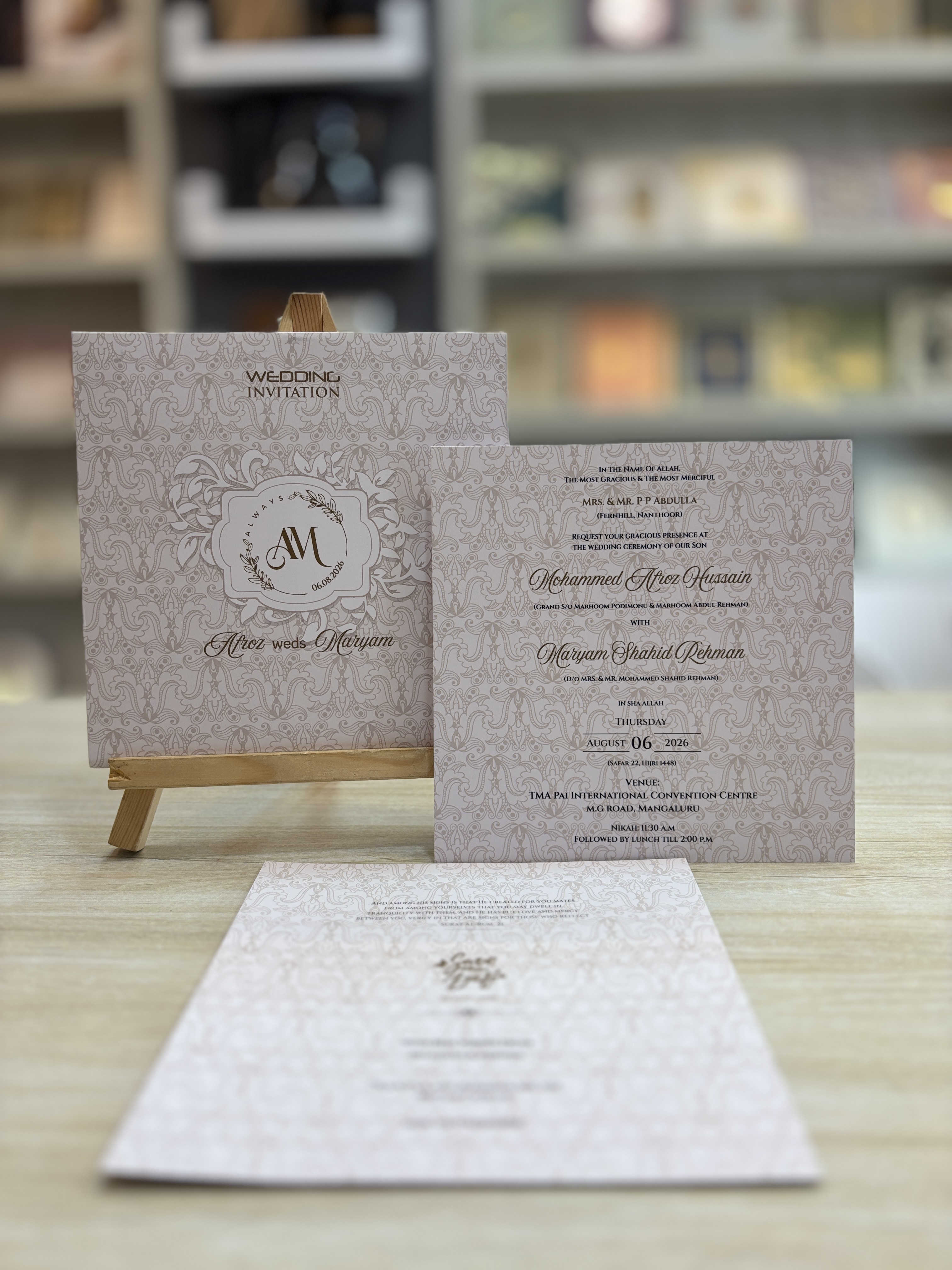 Citymart Customised Wedding Invitation 32