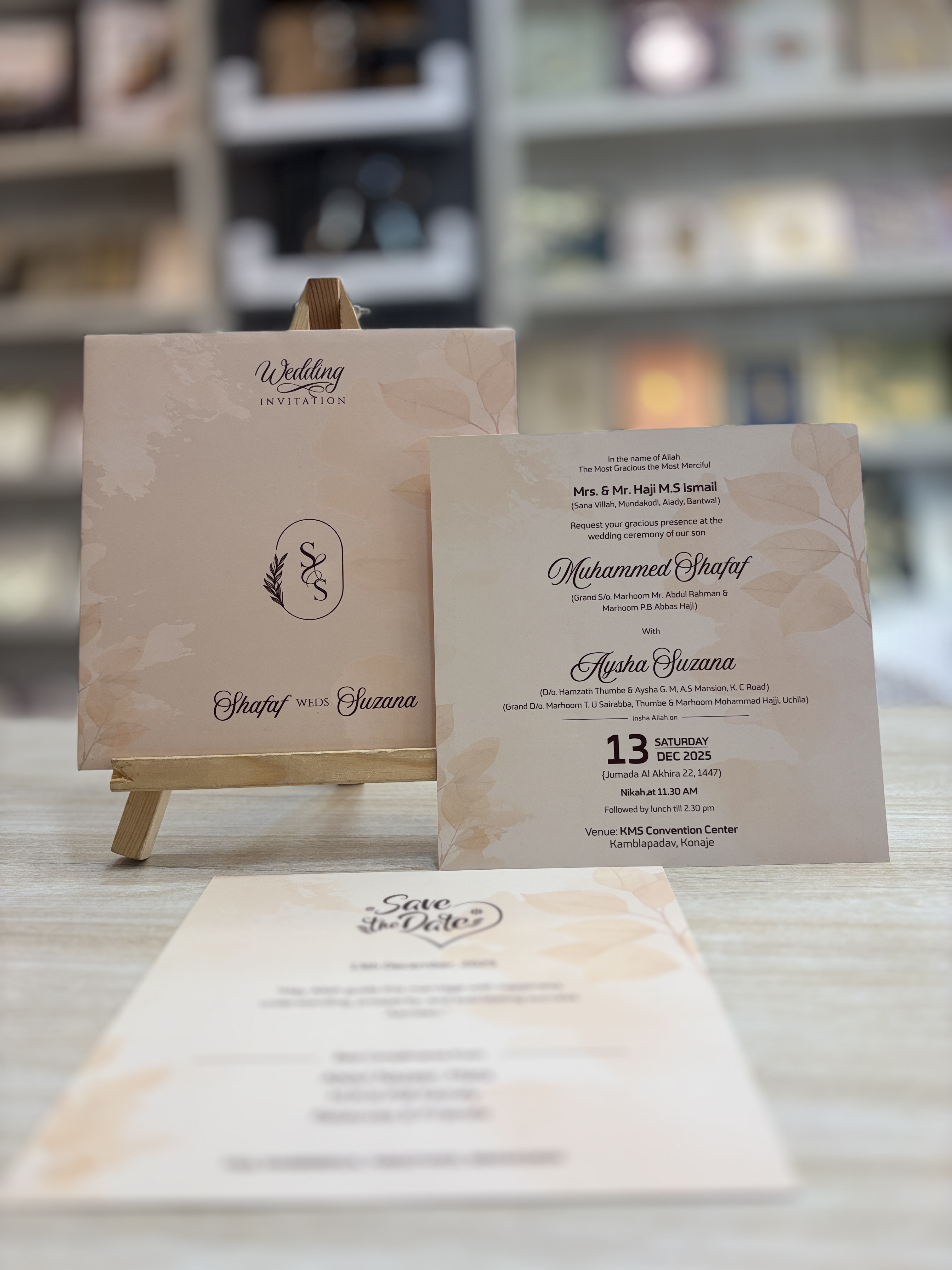 Citymart Customised Wedding Invitation 35