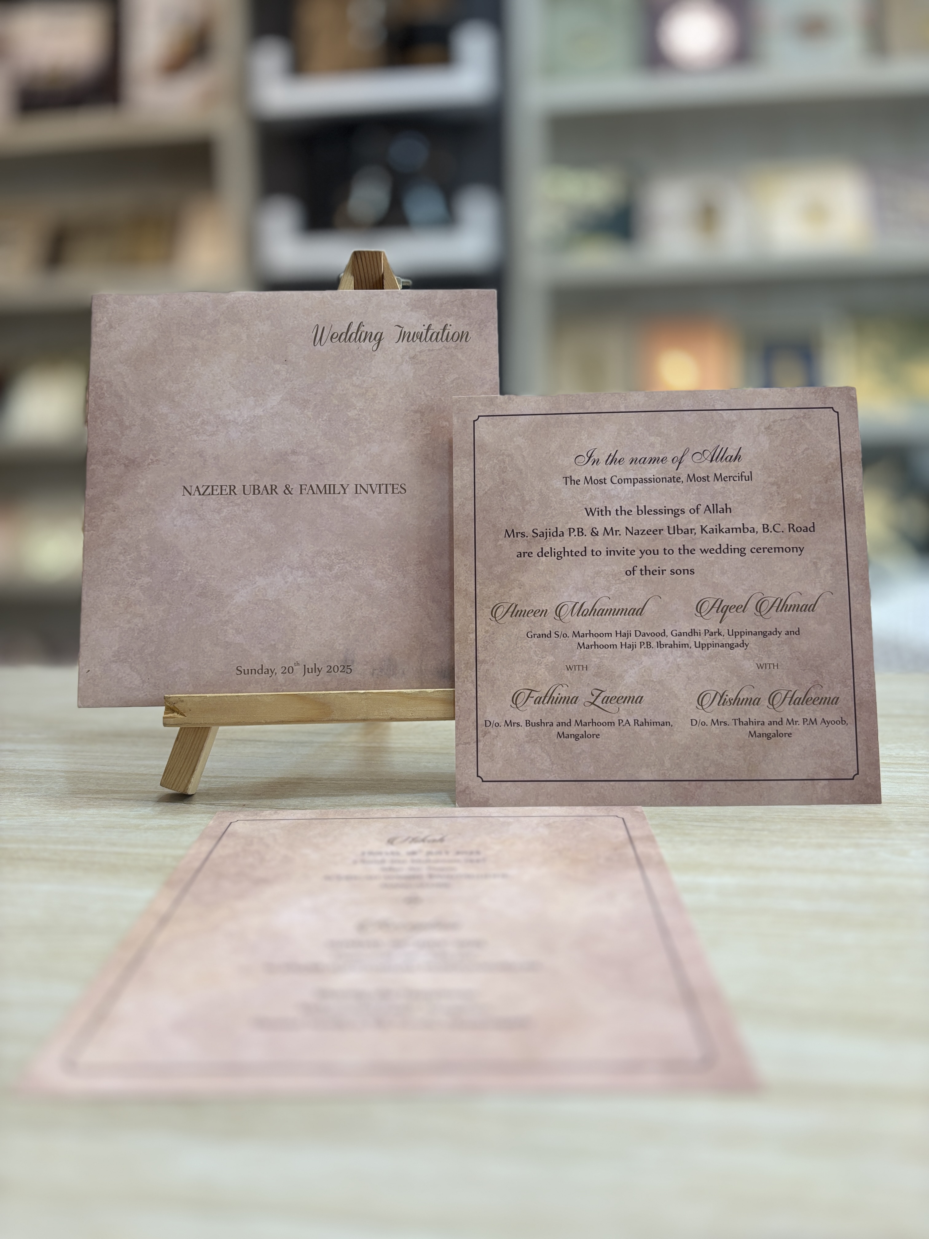 Citymart Customised Wedding Invitation 38