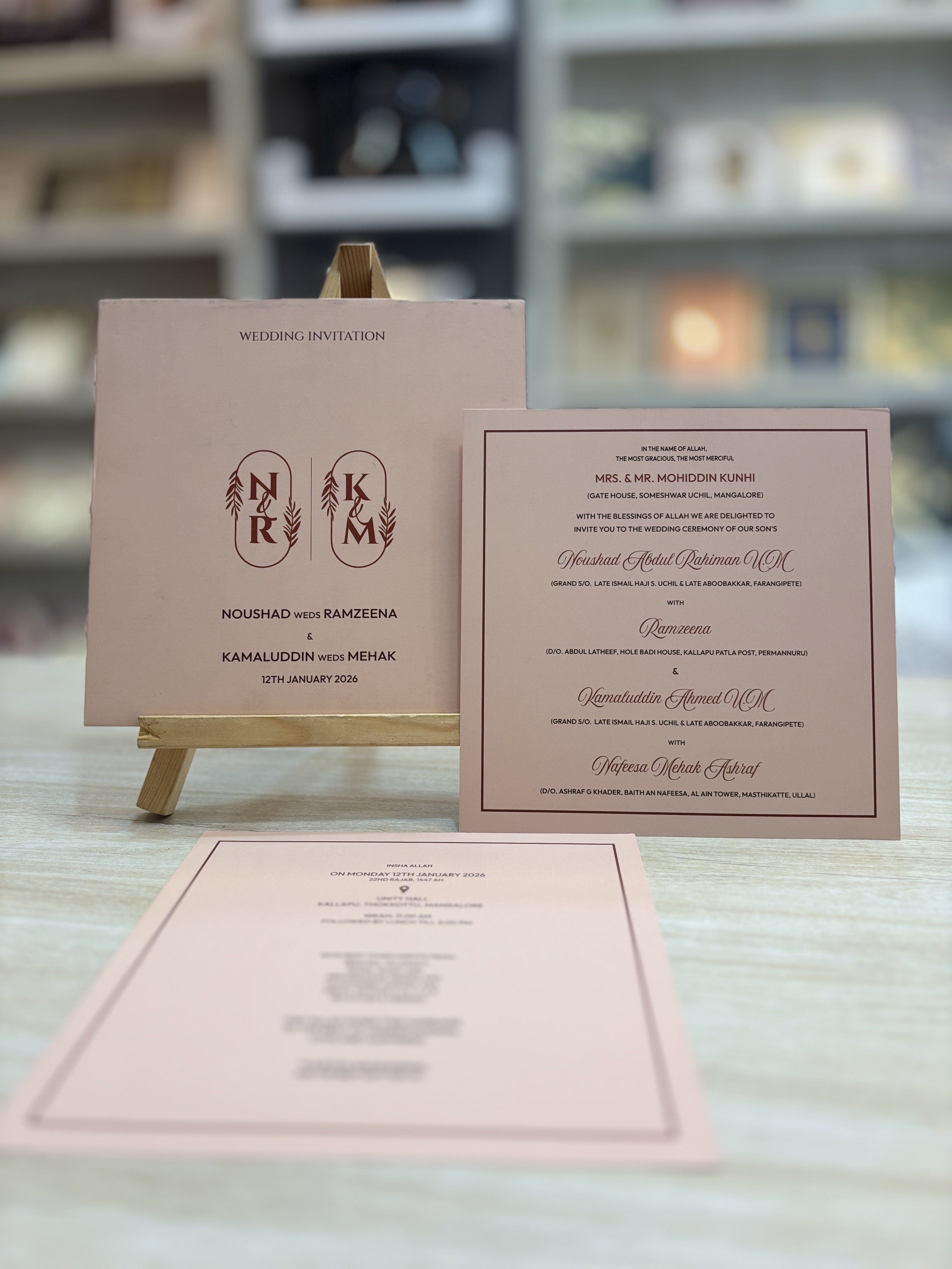 Citymart Customised Wedding Invitation 39