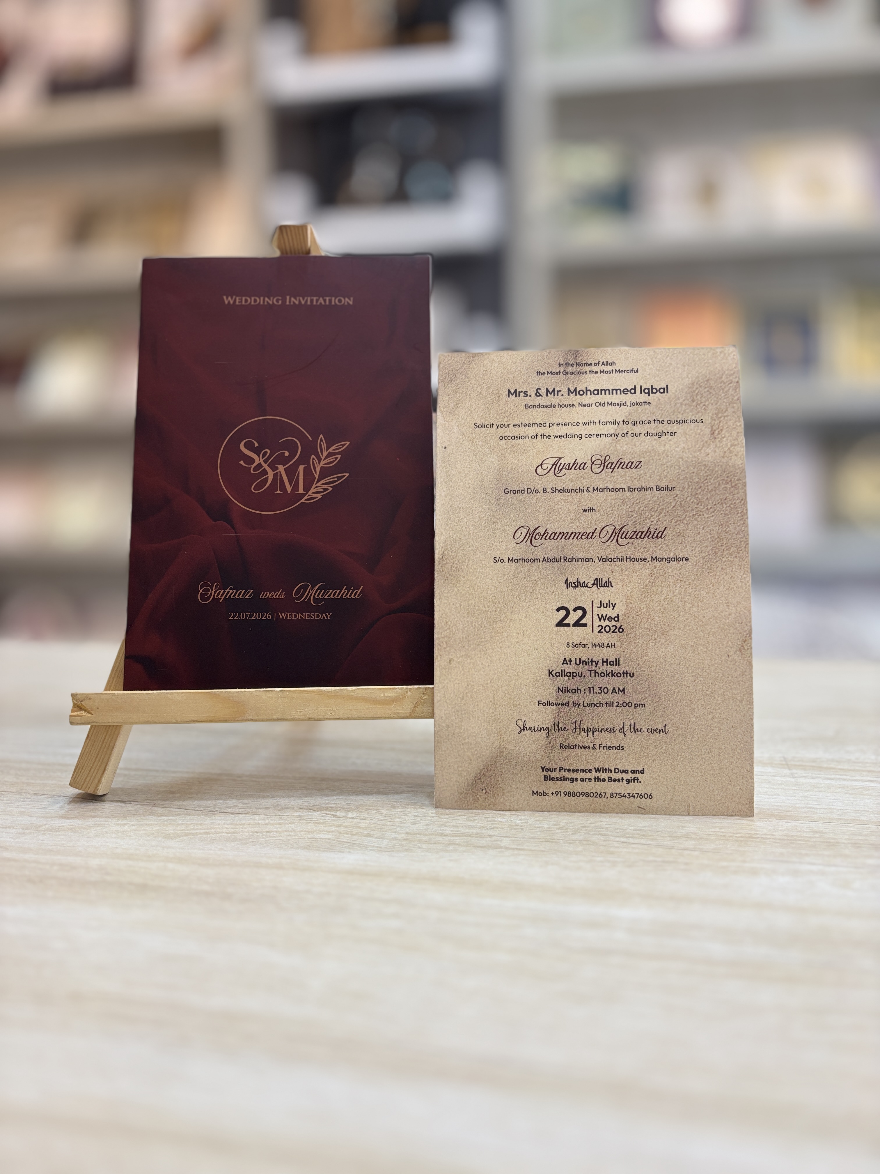 Citymart Customised Wedding Invitation 42