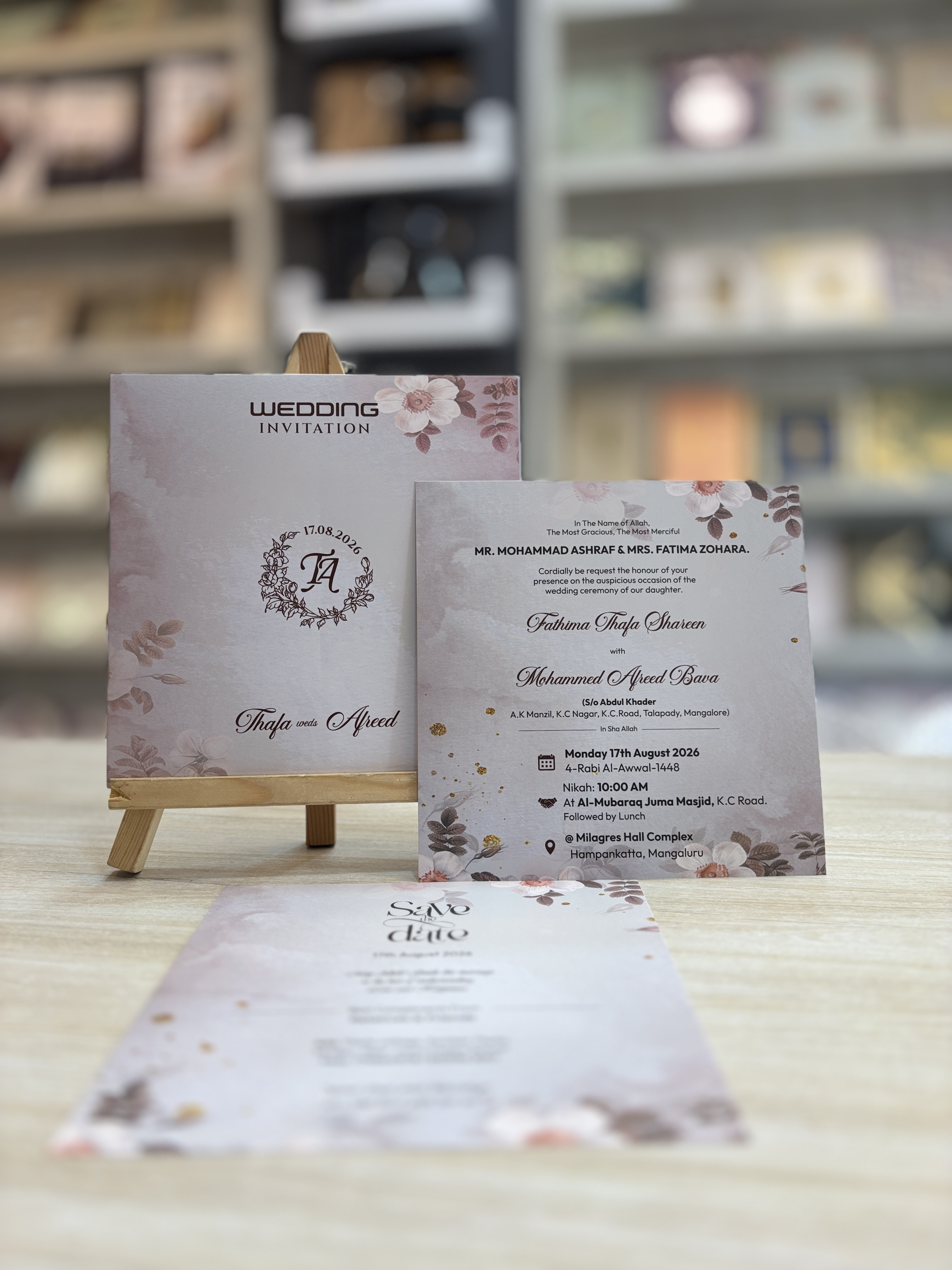 Citymart Customised Wedding Invitation 44